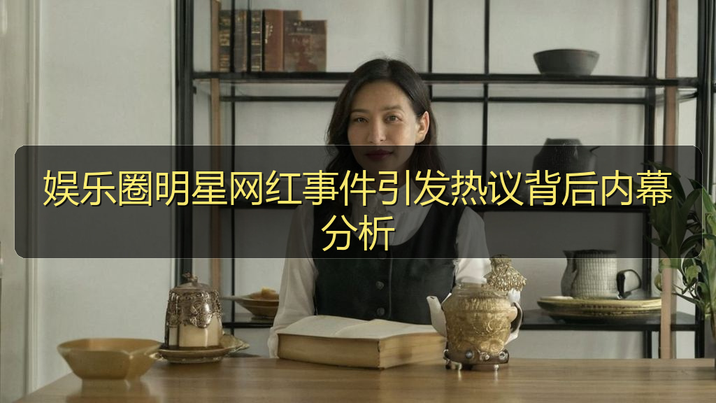 娱乐圈明星网红事件引发热议背后内幕分析